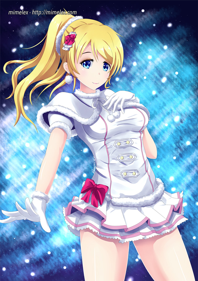 love live school idol project eli ayase snow halation