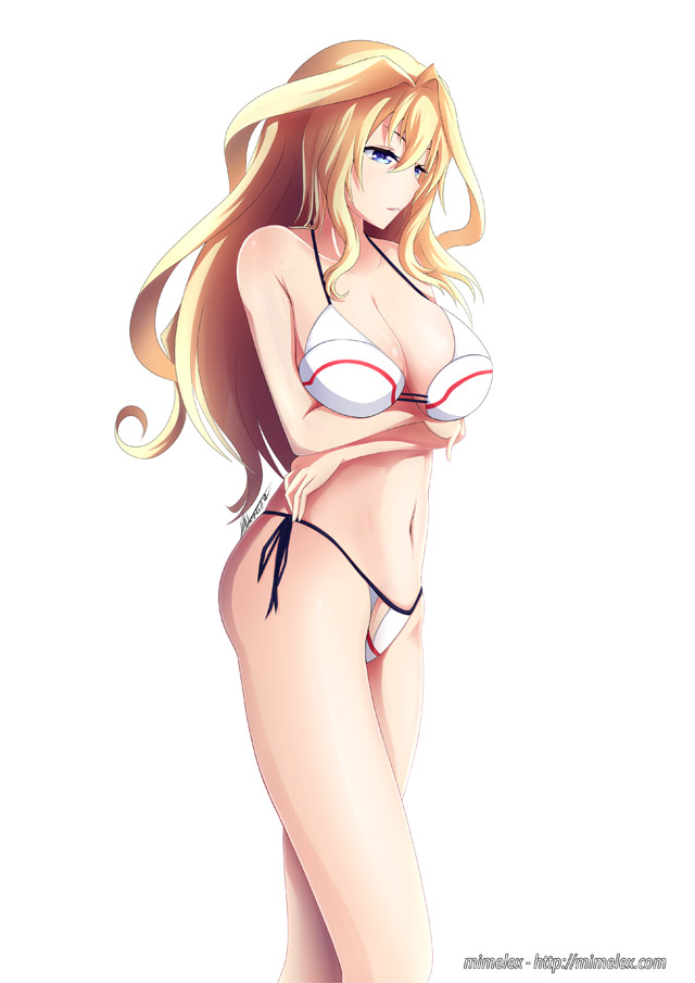 gakusen toshi asterisk claudia enfield bikini