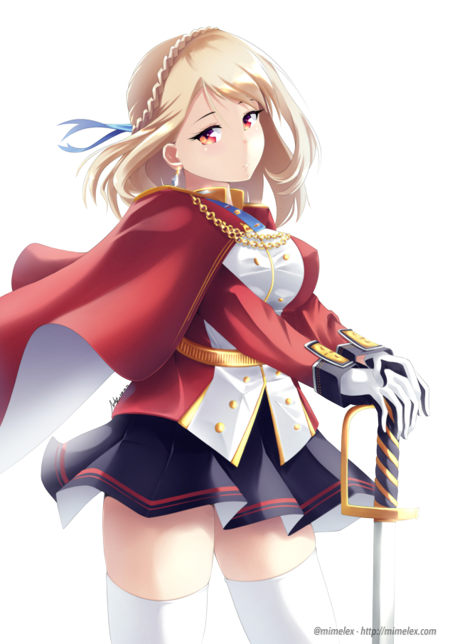 Azur Lane Prince of Wales sexy blonde